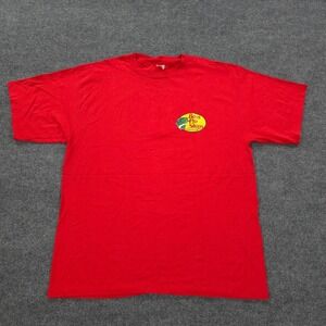 Vintage Bass Pro Shops Shirt Mens XXL Red Fishing Outdoors Single Stitch 90s USA